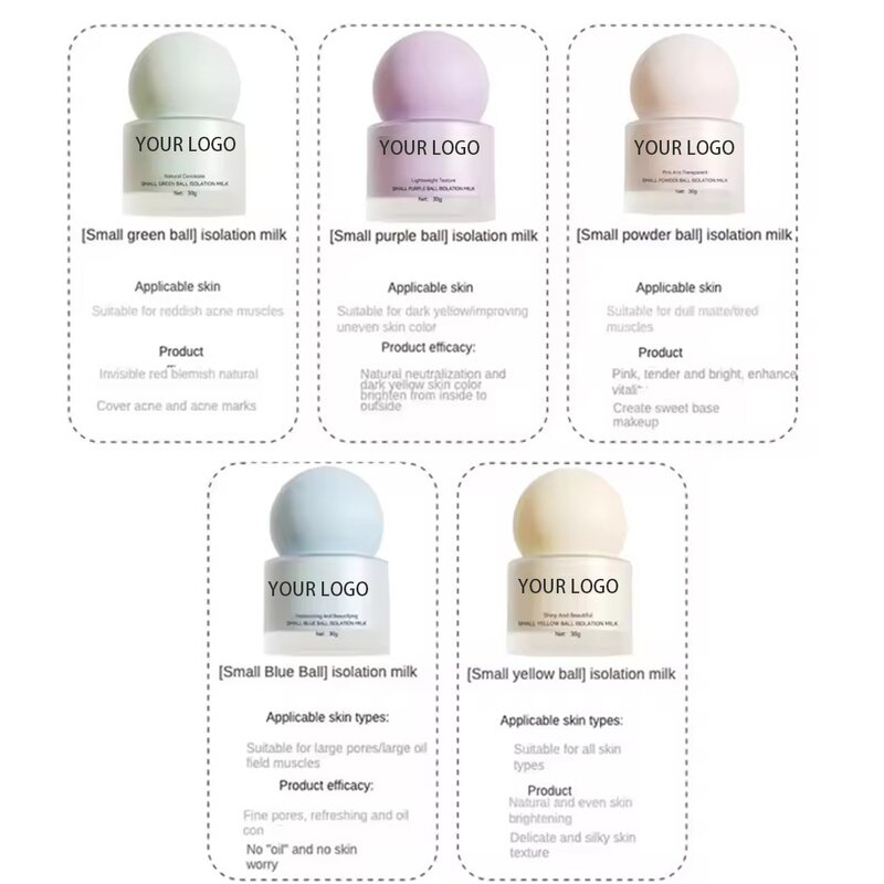 Face Cream Manufacturer - Arbutin Glycerin Seaweed Vegan Brightening Whitening Isolation Milk