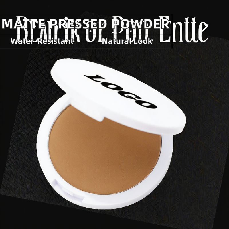 Pressed Powder Manufacturer - Custom Logo Waterproof Oil-Control Mineral All Skin Types