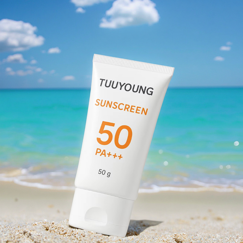 Sunscreen Gel Manufacturer - SPF50 Oil-Free 12H Lustrous Moisturizing Facial Outdoor Protection