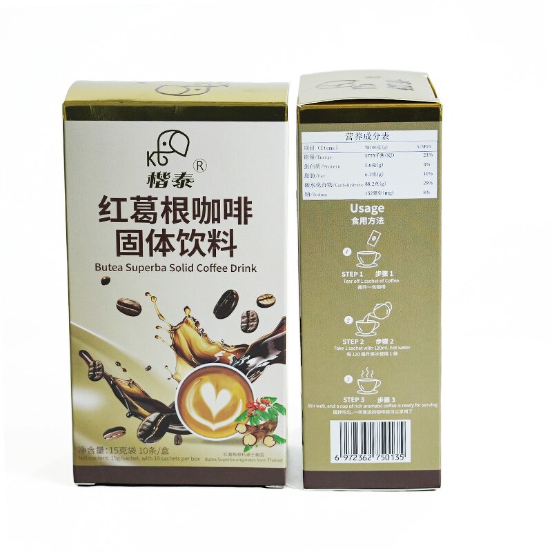 Instant Coffee Manufacturer - Men's Energy Immune Support Health Food Supplement & Private Brand