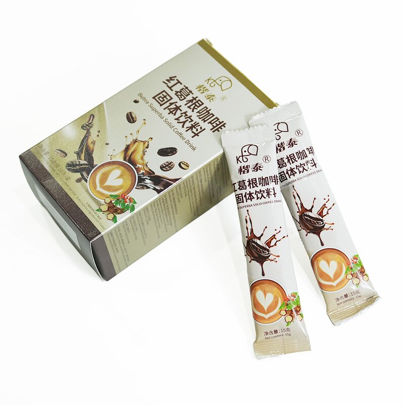 Instant Coffee Manufacturer - Men's Herbal Red Kudzu Root Coffee Hot Selling Wholesale