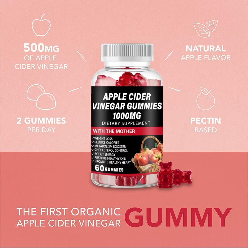Apple Cider Vinegar Gummies Manufacturer - Hot Sale OEM ODM for Gut Health