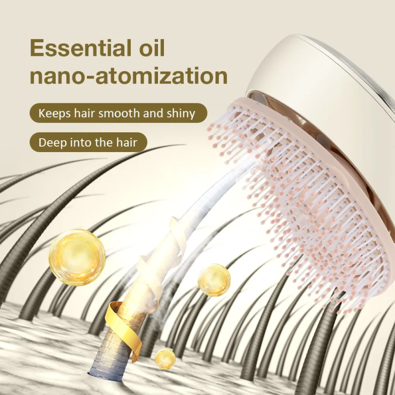 Electric Hair Brush Factory - Detangling Massage Oil Mist