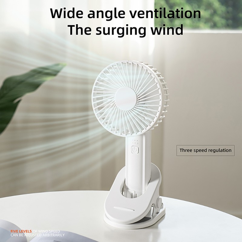 Clip on Fan Factory - Handheld Dual Use 360 Adjustable