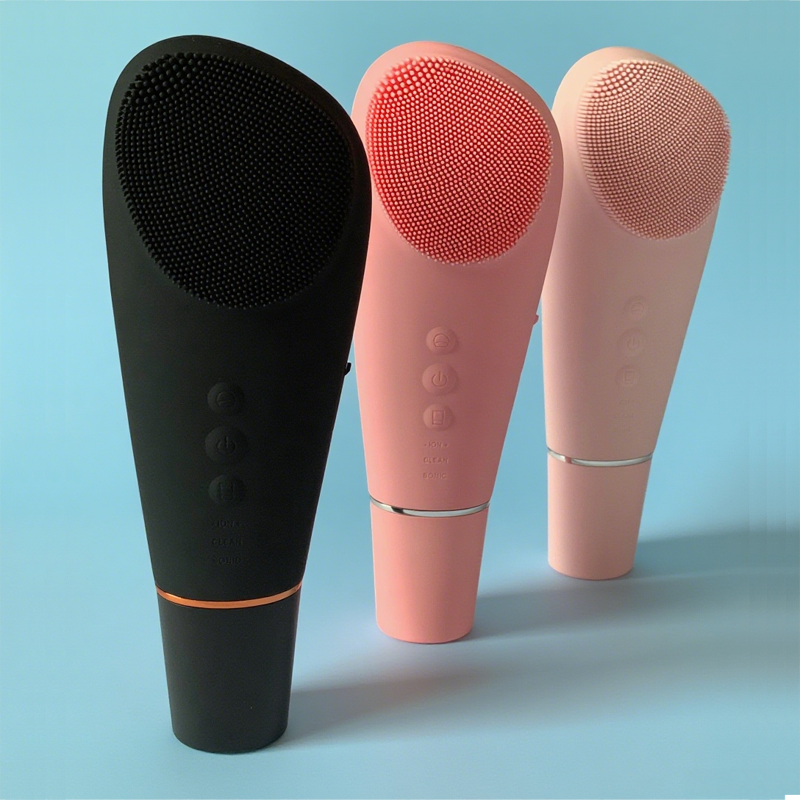 Ultrasonic Facial Cleanser Supplier - 2-in-1 Silicone Exfoliation