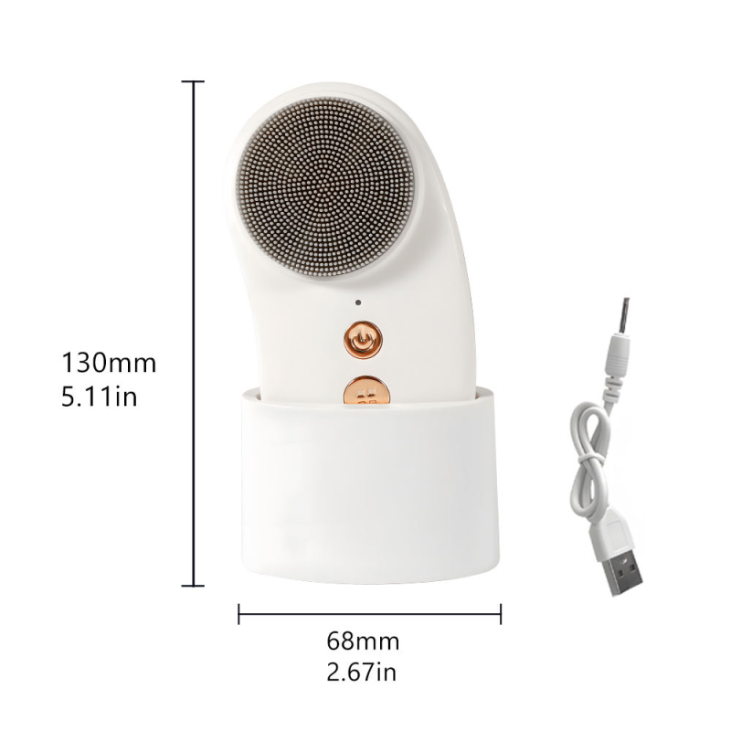 Silicone Facial Cleanser Manufacturer - Deep Cleaning Induction Charging