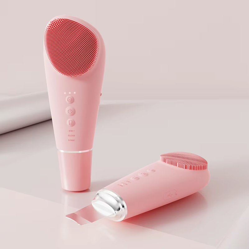 Ultrasonic Facial Cleanser Supplier - 2-in-1 Silicone Exfoliation