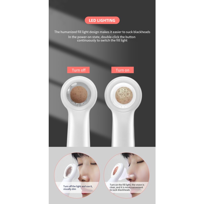 Vacuum Pore Cleaner Factory - HD Visual Camera Blackhead Remover
