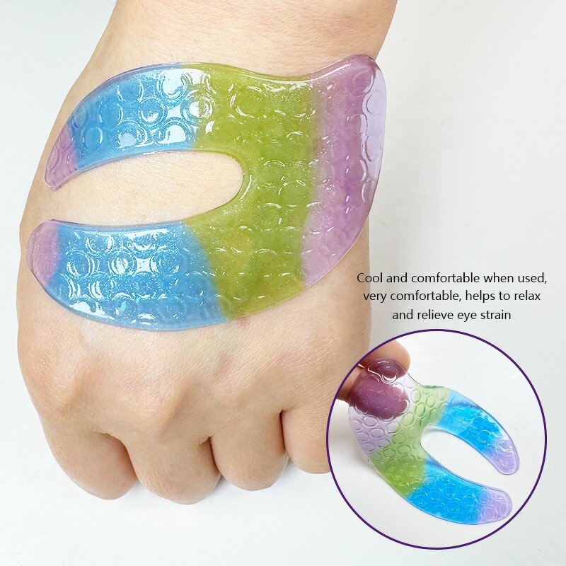 Eye Patches Manufacturer - Custom Logo 3-Color Hydrogel Butterfly with Green Tea Centella