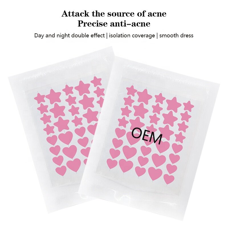 Pimple Patches Manufacturer - Private Label Cute Cartoon Hydrocolloid 36-Piece for Acne