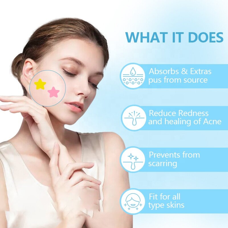 Acne Patch Manufacturer - Customized 35-Dot Hydrocolloid with Tea Tree Acid Oil