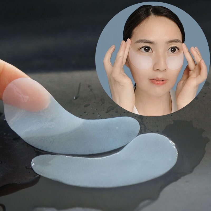 Eye Mask Manufacturer - Moon Shape Bio Cellulose with Serum for Dark Circles Removal