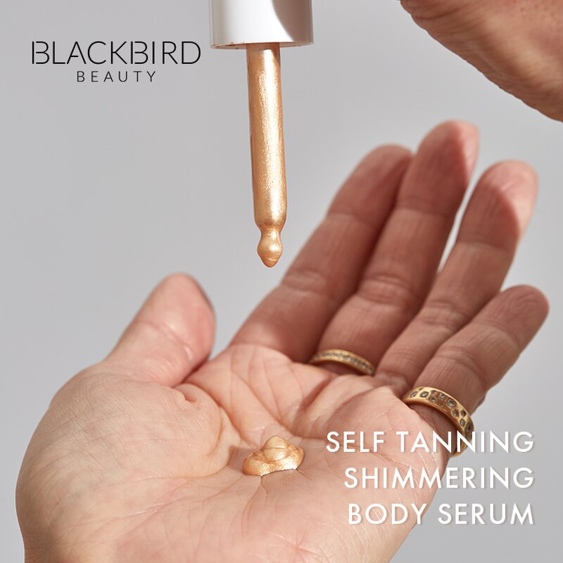 Self Tanning Body Serum Manufacturer - Private Label Shimmer Glow Liquid Makeup