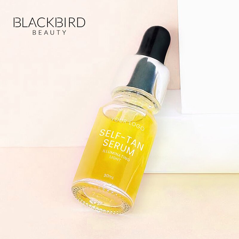 Self Tanning Serum Manufacturer - Vegan Customized Darken Glow Tanning Drops