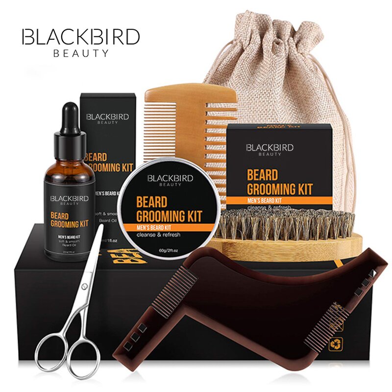 Beard Growth Care Set Manufacturer - High-Quality OEM/ODM Private Label Custom Oil Comb Kit