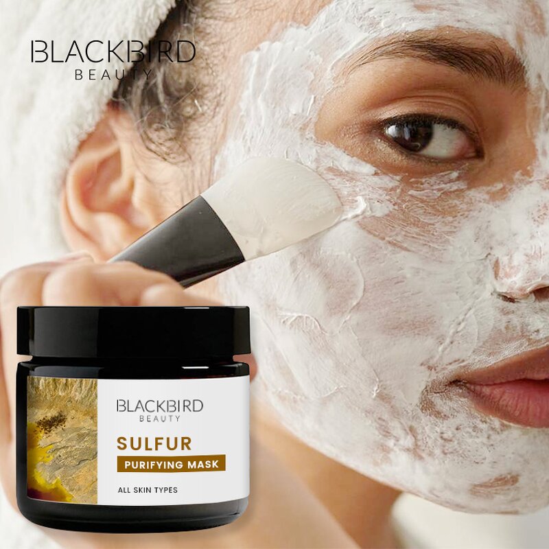 Facial Mask Manufacturer - Natural Organic Exfoliating Oil Control Sulfur Purifying