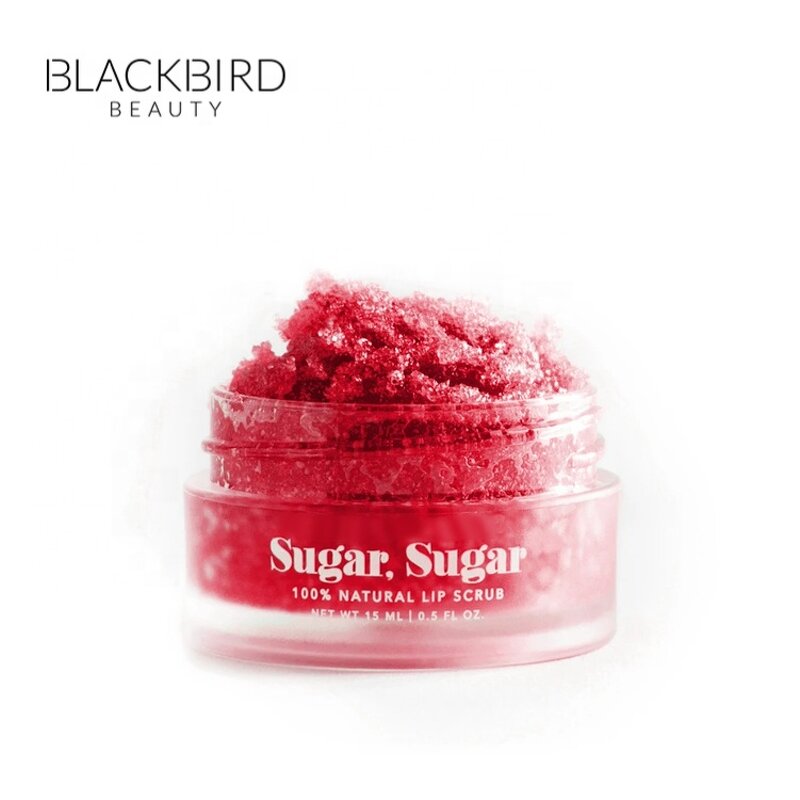Lip Scrub Manufacturer - Custom Logo All Natural Strawberry Remove Dead Skin Vegan