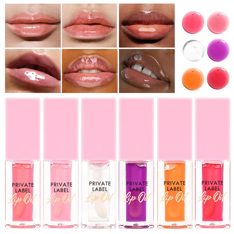 Lip Oil Manufacturer - Light Customization Moisturizing Nourishing Long Lasting Waterproof