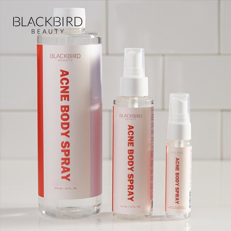 Toner Mist Manufacturer - Private Label Skincare OEM Organic Blemishes Back Acne Treatment