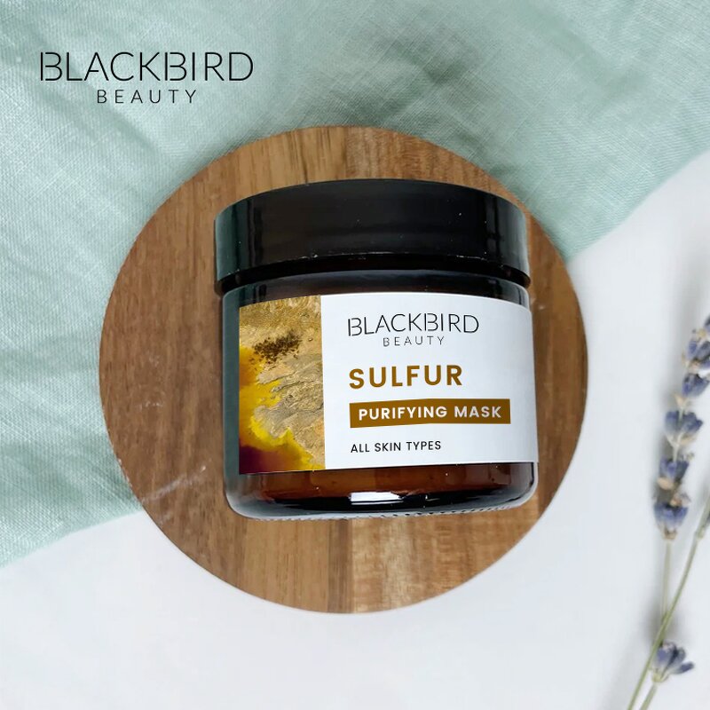 Facial Mask Manufacturer - Natural Organic Exfoliating Oil Control Sulfur Purifying