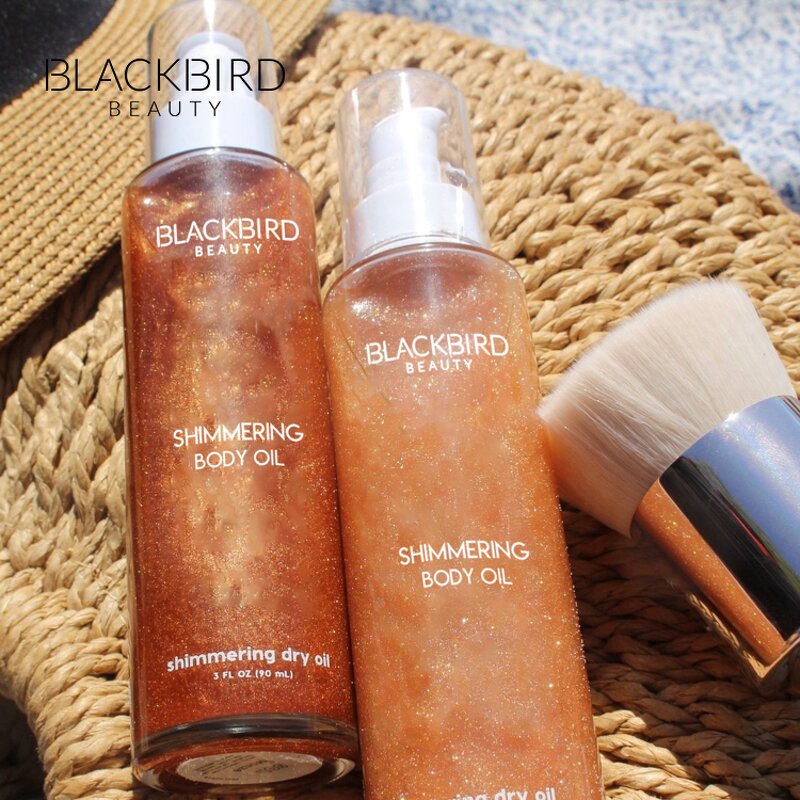 Body Oil Manufacturer - Private Label Glowing Moisturizing Shimmer Essential