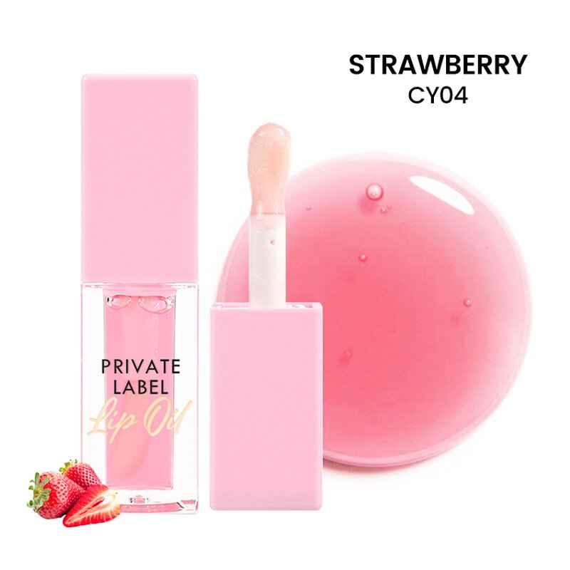 Lip Oil Manufacturer - Light Customization Moisturizing Nourishing Long Lasting Waterproof