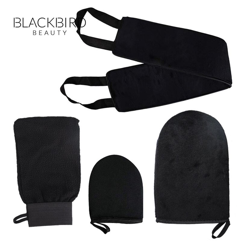 Tanning Tools Set Manufacturer - Customized Mitt Scrub Glove & Back Applicator