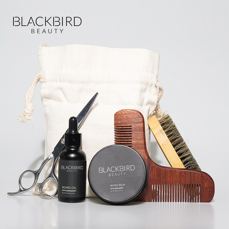 Beard Growth Care Set Manufacturer - High-Quality OEM/ODM Private Label Custom Oil Comb Kit