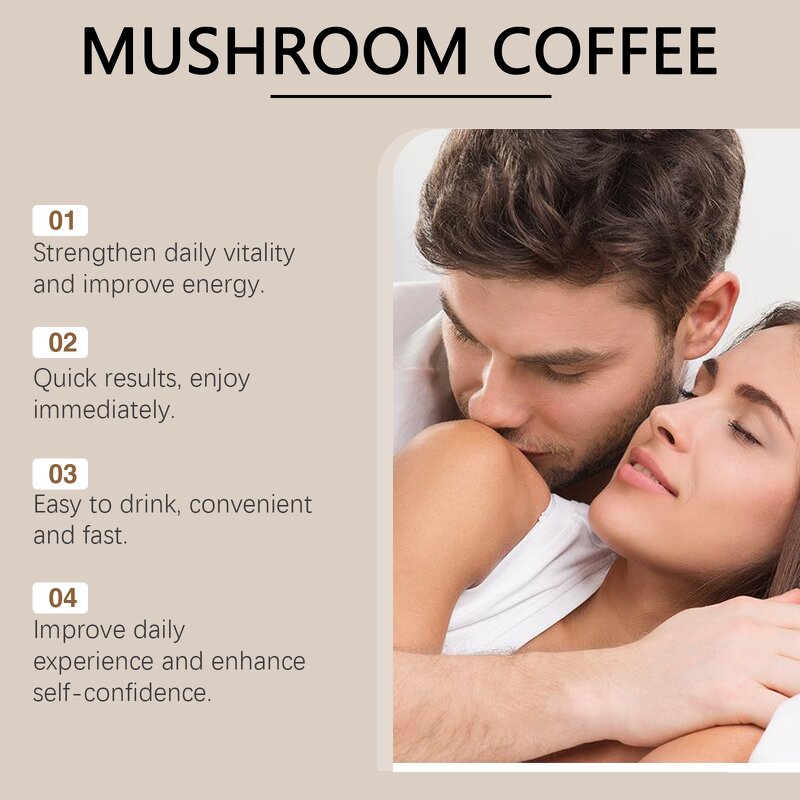 Mushroom Coffee Manufacturer - Low Sugar Low Calories Herbal Supplement for Endurance Life Quality & OEM ODM