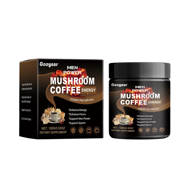 Mushroom Coffee Manufacturer - Low Sugar Low Calories Herbal Supplement for Endurance Life Quality & OEM ODM