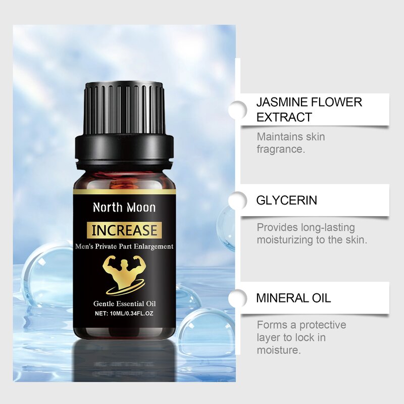 Men's Moisturizing Essential Oil Manufacturer - External Massage Body Care by North Moon & OEM ODM