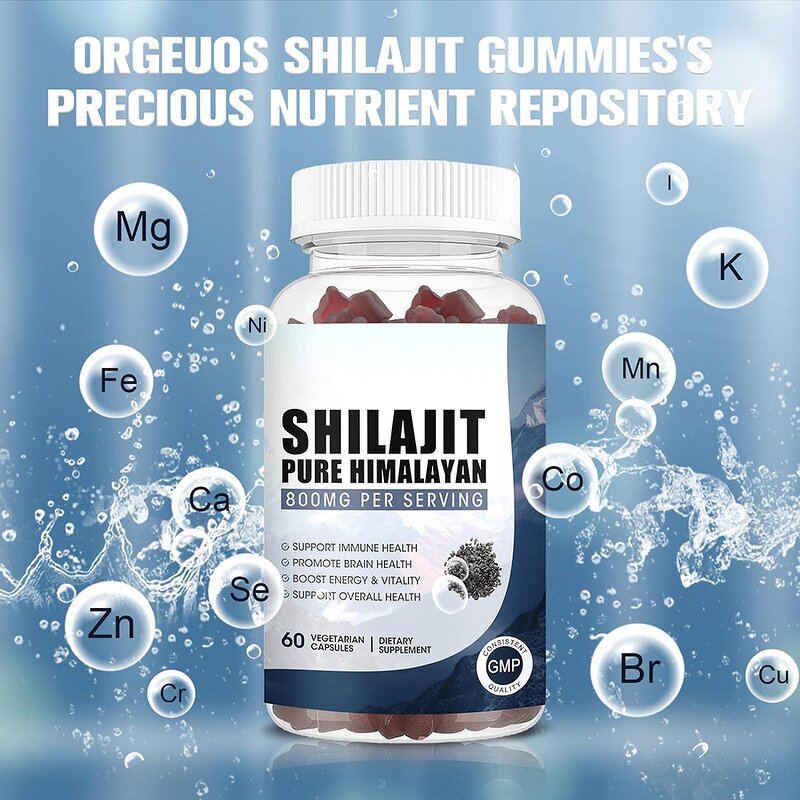 Shilajit Gummies Manufacturer - Private Label Organic Himalayan with Plant Extract & OEM ODM