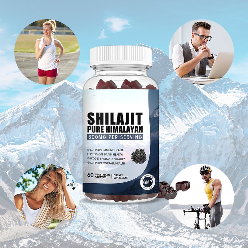 Shilajit Gummies Manufacturer - Private Label Organic Himalayan with Plant Extract & OEM ODM