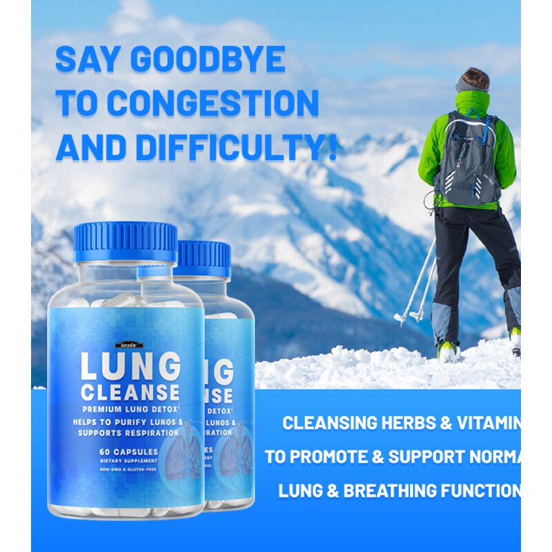 Lung Detox Capsules Manufacturer - Respiratory Health Smoking Relief OEM/ODM