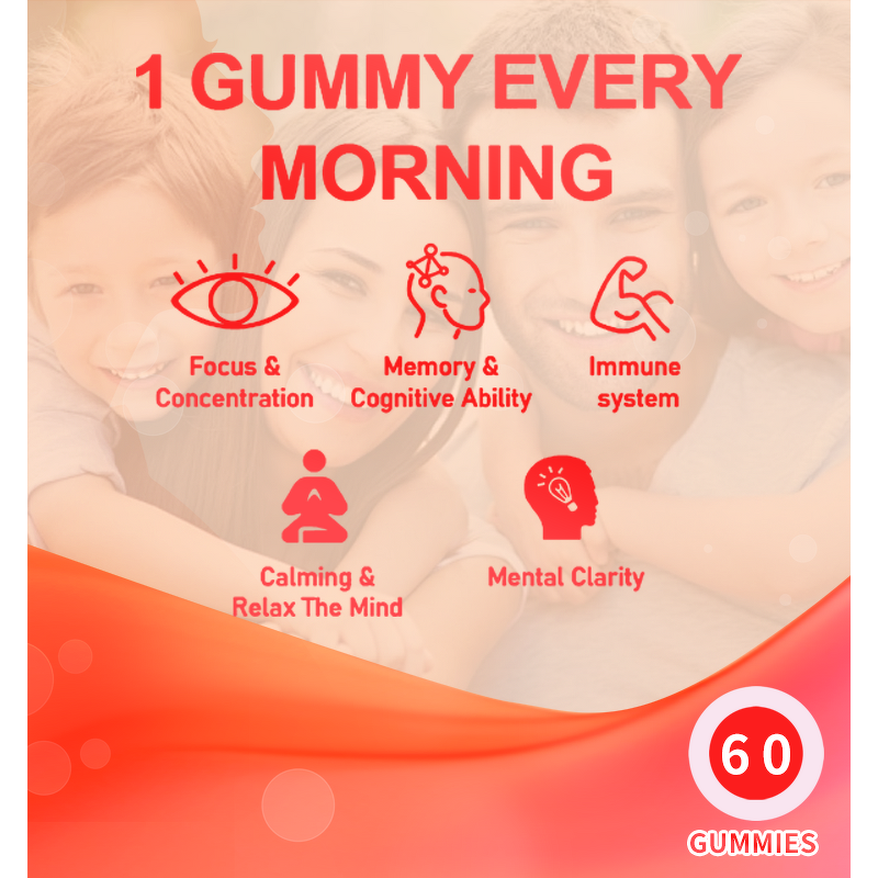 Nootropic Gummies Manufacturer - Brain Supplement for Memory Focus Cognitive Health
