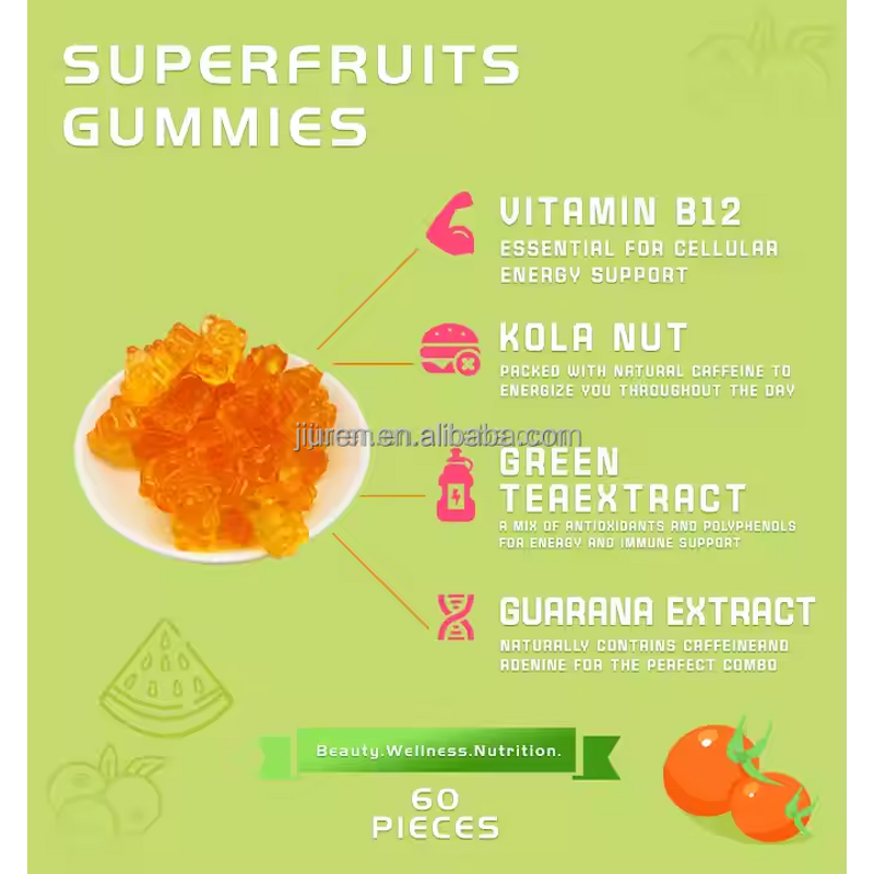 Vitamin C Zinc Gummies Manufacturer - Beauty Skincare Immunity Boost Dietary Supplement