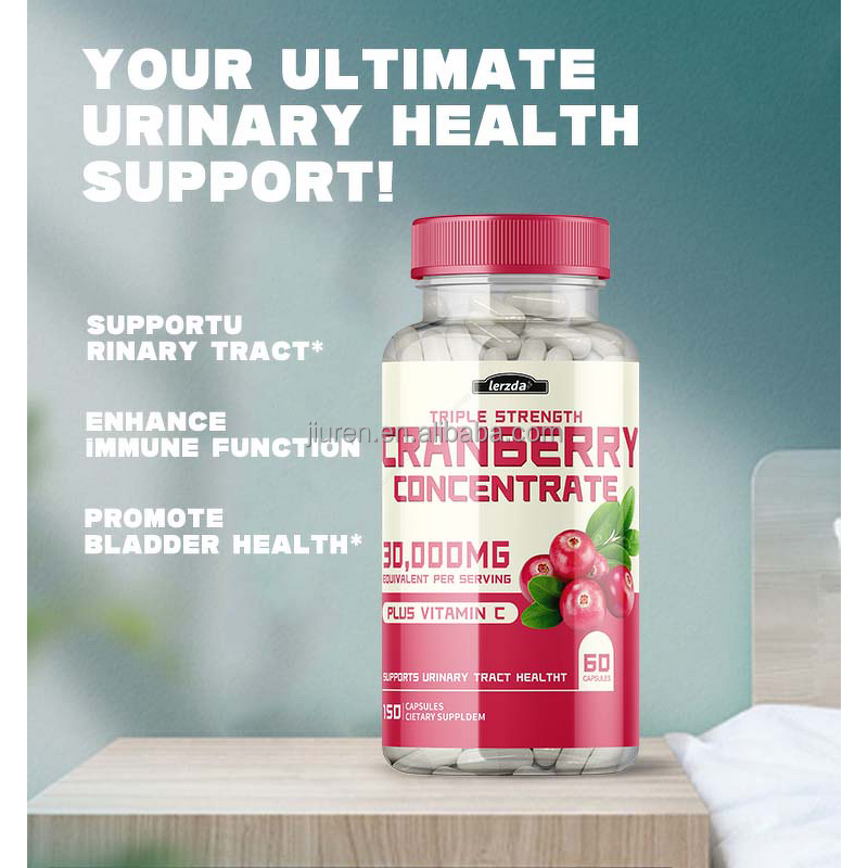 Cranberry Probiotic Capsules Manufacturer - Organic for Women Vaginal Urinary Health OEM