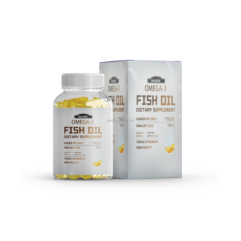 Omega-3 Fish Oil Capsules Manufacturer - Custom Brain Development Booster