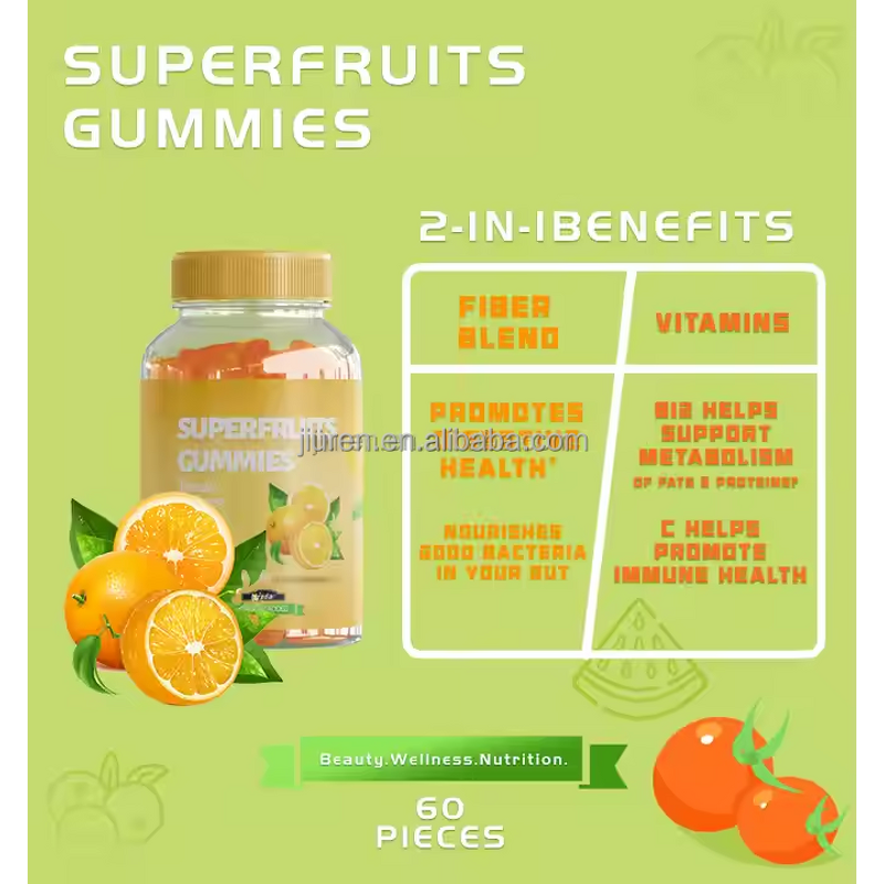 Vitamin C Zinc Gummies Manufacturer - Beauty Skincare Immunity Boost Dietary Supplement