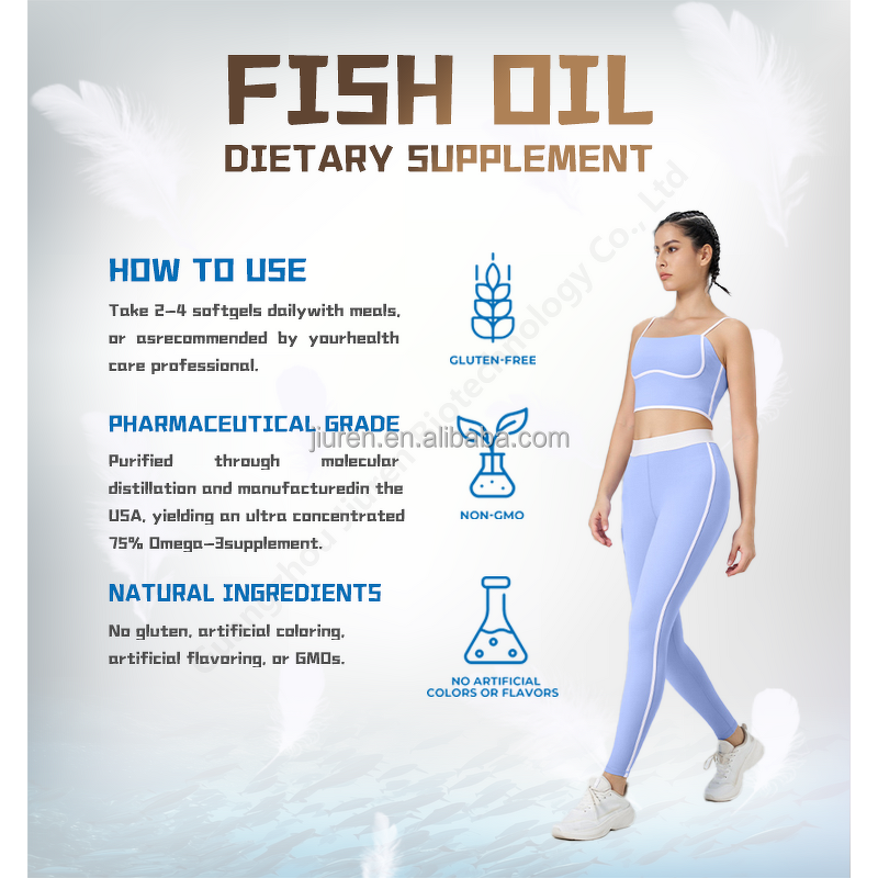 Omega-3 Fish Oil Capsules Manufacturer - Custom Brain Development Booster