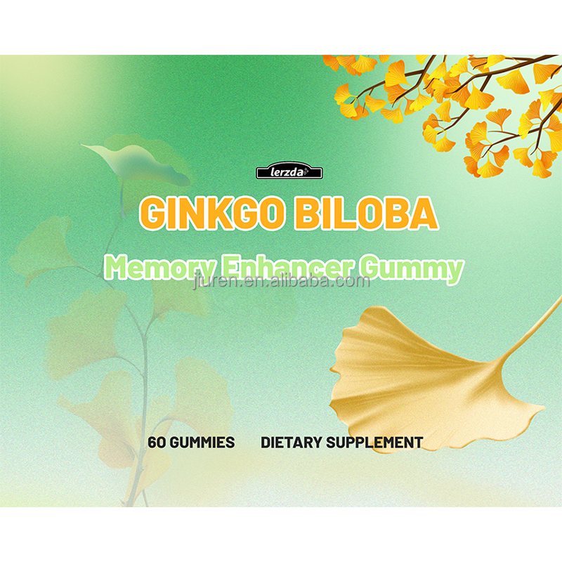Brain Boosting Gummies Manufacturer - Ginkgo Biloba DHA for Memory Intelligence