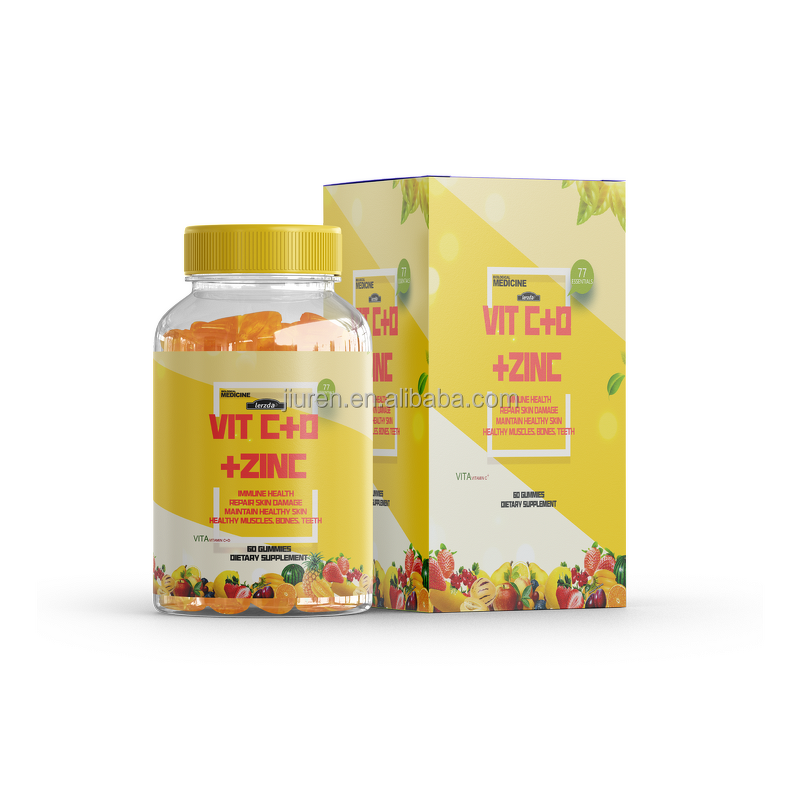 Vitamin C Zinc Gummies Manufacturer - Beauty Immunity Boost OEM ODM Skincare