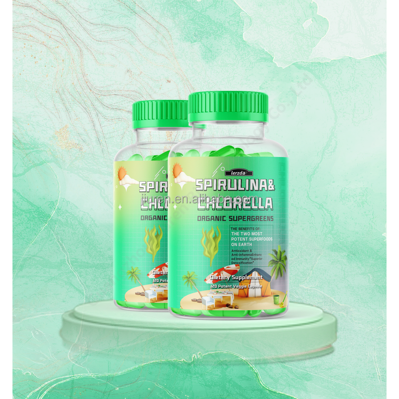 Chlorella Spirulina Capsules Manufacturer - Organic for Weight Loss Intestinal Health