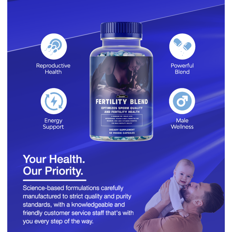 Male Fertility Pills Manufacturer - Vitamin Blend for Sperm Count Pre-Conception