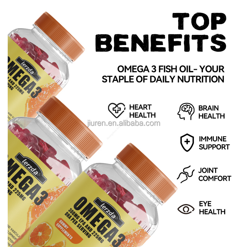 DHA Soft Gummies Manufacturer - Halal Brain Supplement Omega-3 for Sleep Support