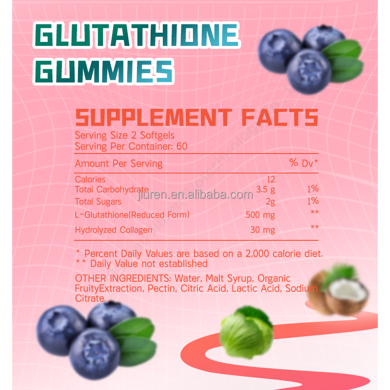 Antioxidant Gummies Manufacturer - Vegetarian Skin Care Custom OEM ODM Direct Deal