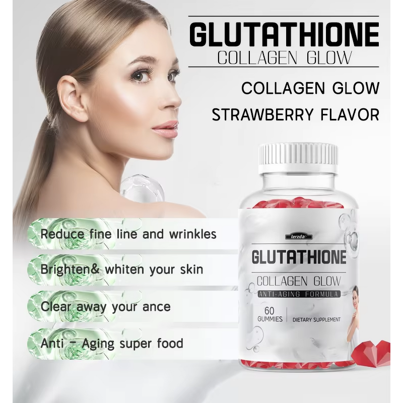 Glutathione Gummies Manufacturer - Anti-aging Collagen Fruit-flavored 180 Tablets