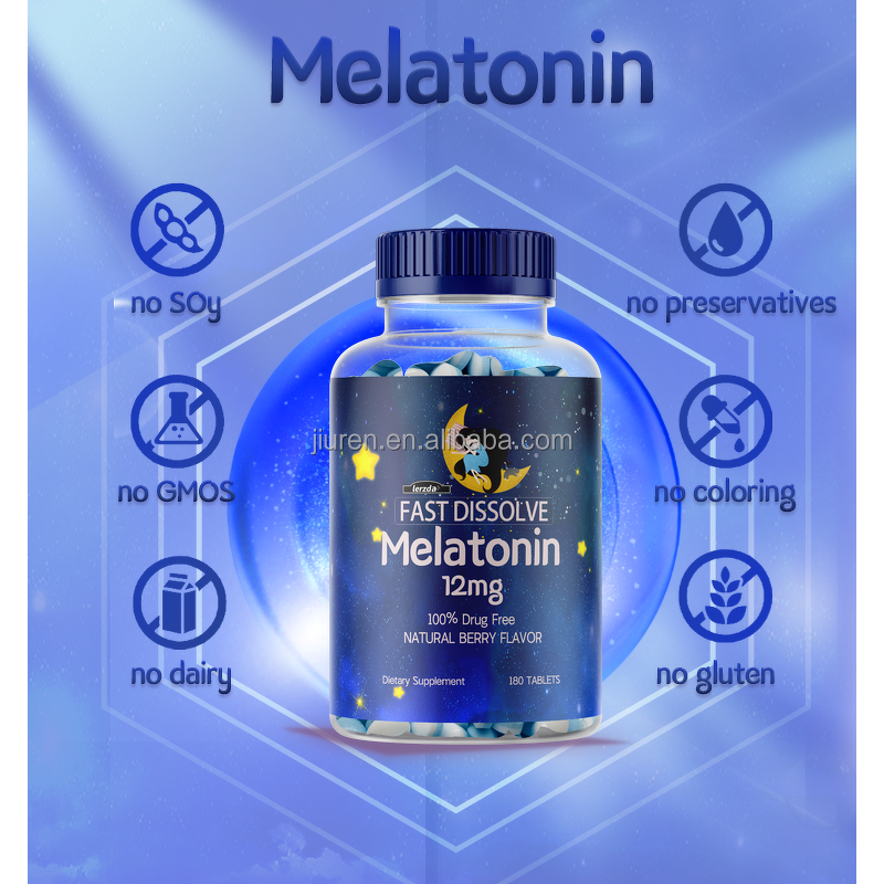 Melatonin Sleep Aid Pills Manufacturer - Vegan Halal for Kids OEM Own Brand