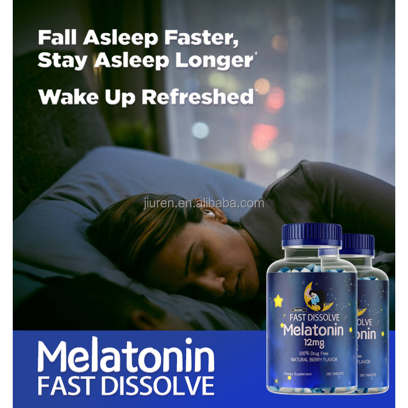 Melatonin Sleep Aid Pills Manufacturer - Vegan Halal Green Ingredient for Children