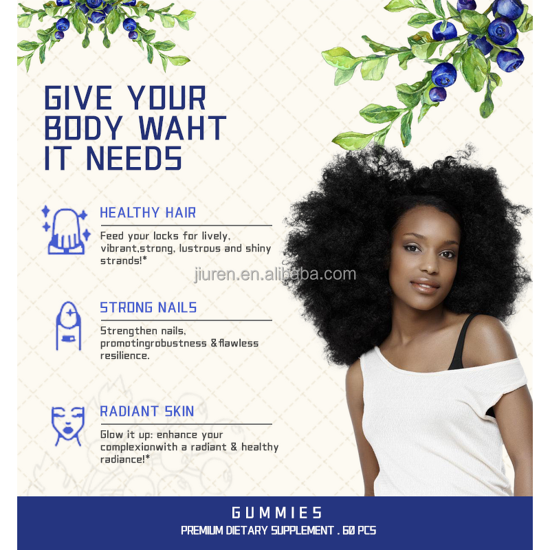 Collagen Gummies Manufacturer - Halal Hair Nail Growth with Vitamin C Zinc Wholesale